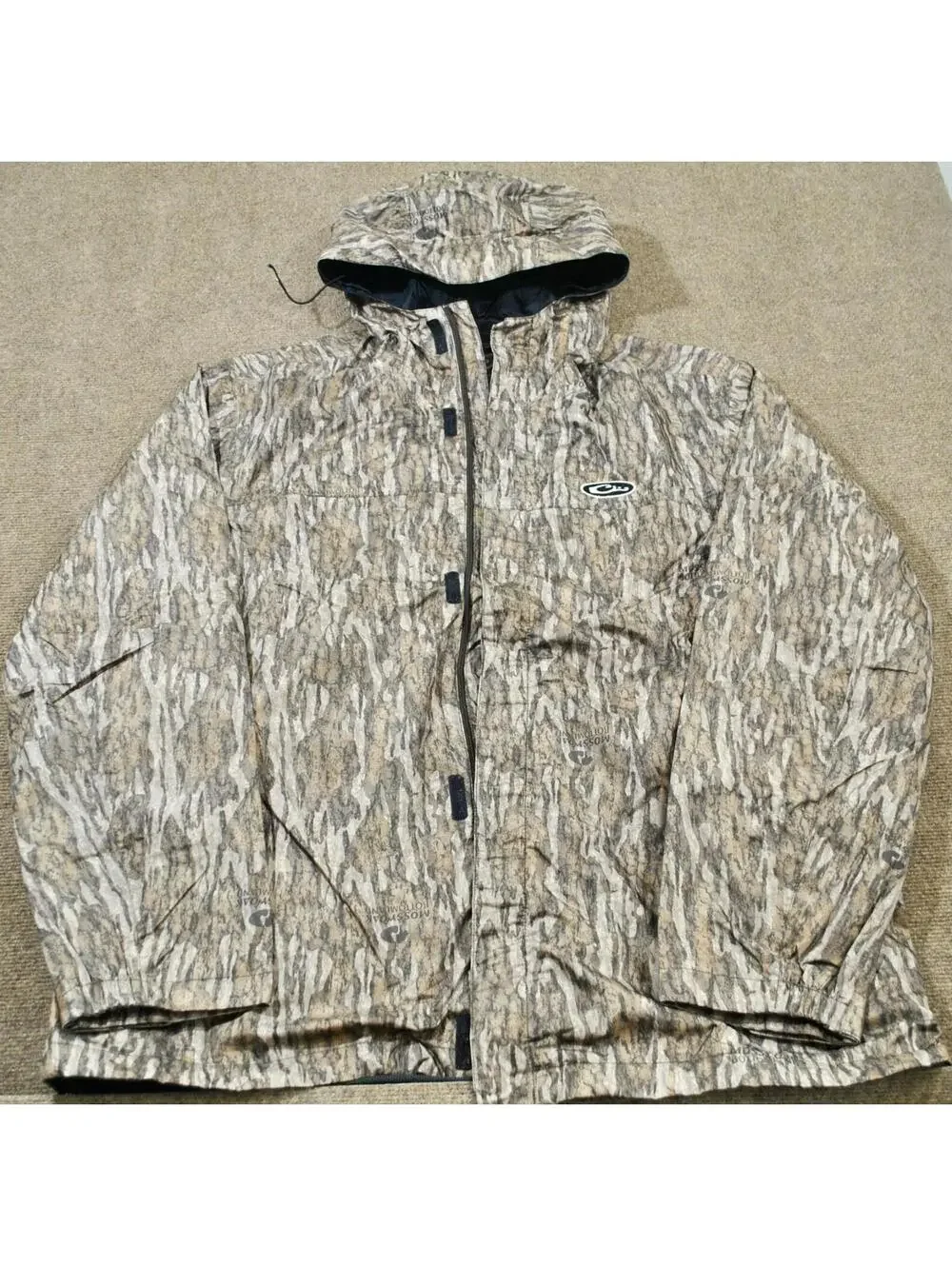 Vintage Drake Waterfowl Systems Hunting Camo Jacket Size X-Large